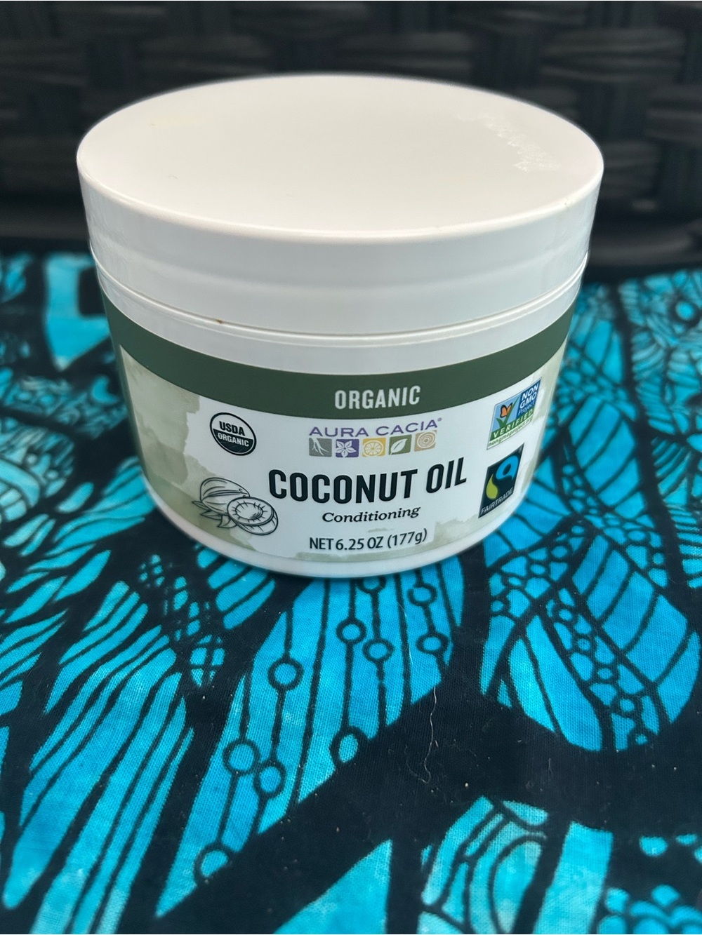 Aura Cacia Organic Coconut Oil Conditioning for Body, Skin, Hair